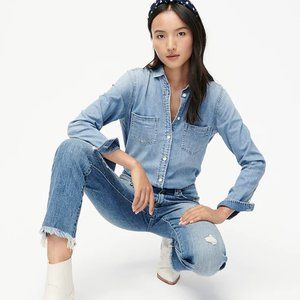J. Crew Everyday Women's Chambray Denim Shirt